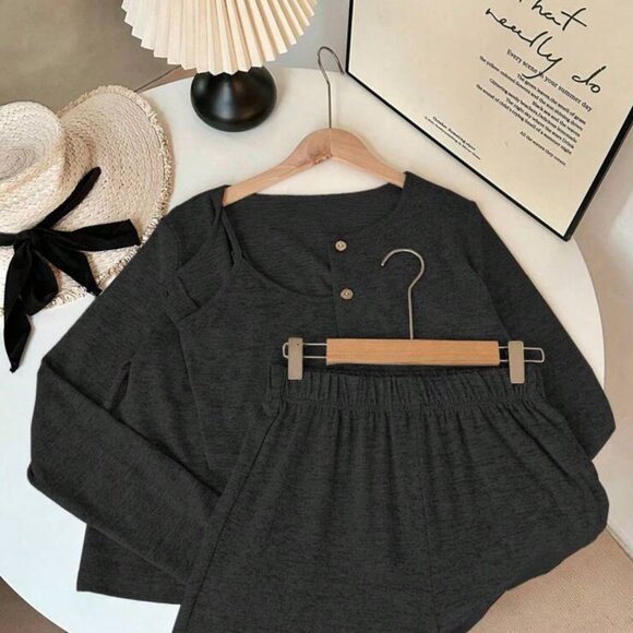 Boutique Other - NWT Cozy 3-Piece Loungewear Set | Casual Elegance Meets Everyday Comfort